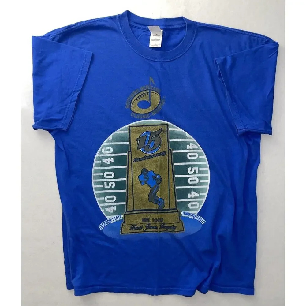 Southern Heritage Classic Bowl Graphic T Shirt 2004 Jackson State TSU Sz XL Y2K - Picture 2 of 5